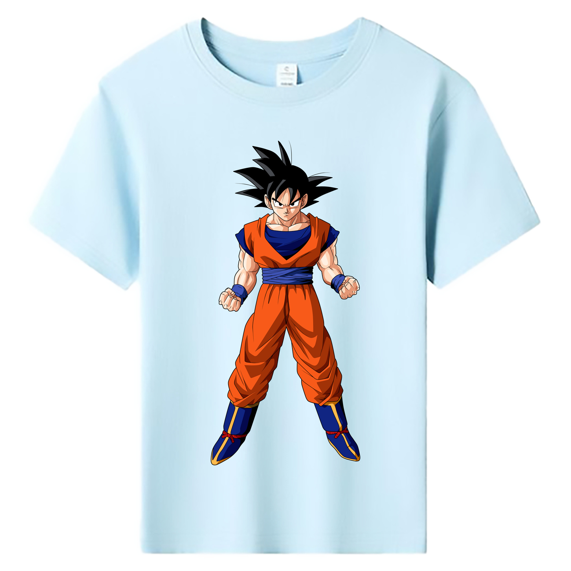 （画像用） ドラゴンボール 孫悟空（そん ごくう）Son Goku カカロット DRAGON BALL Kakarotto 綿100％キッズTシャツ（フロントプリント）